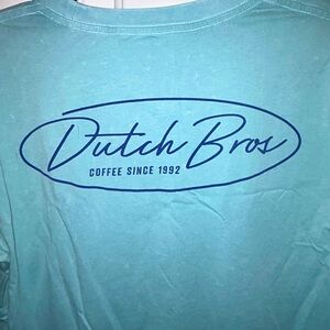 Green, Retro , Dutch Bros Shirt
